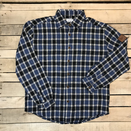 Plaid button-up Flannel Shirt