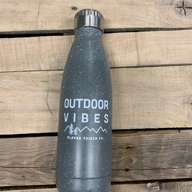 Speckled outdoor vibes water bottle