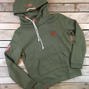Leather Patch Hoody
