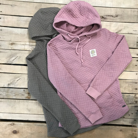 Quilted Pullover Hoodie